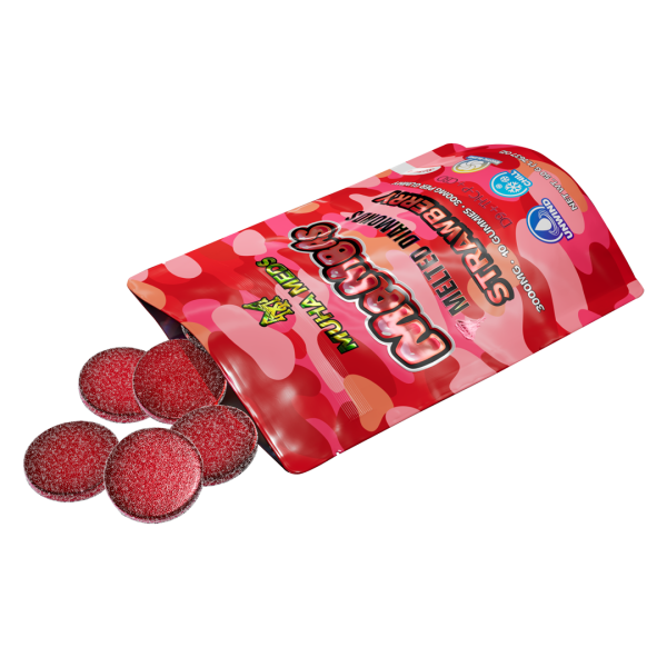 Strawberry Melted Diamonds Gummies - Image 2