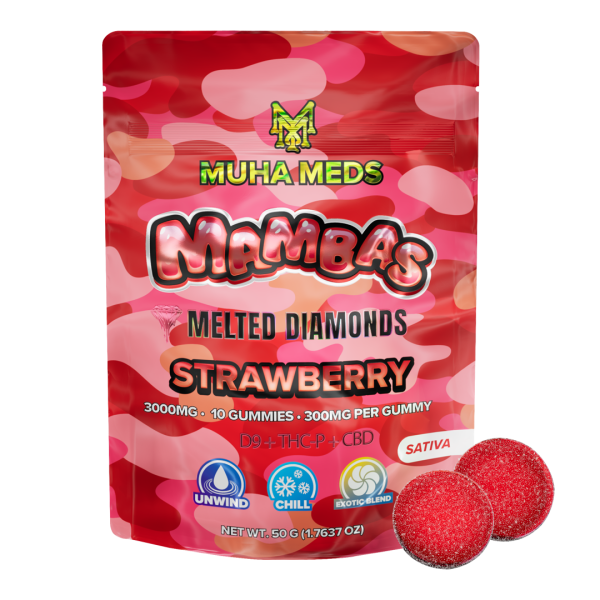 Strawberry Melted Diamonds Gummies