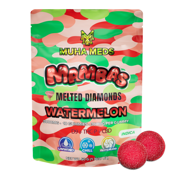 Watermelon Melted Diamonds Gummies