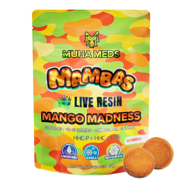 Mango Madness Live Resin Gummies