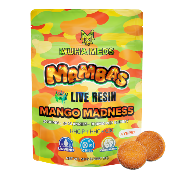 Mango Madness Live Resin Gummies