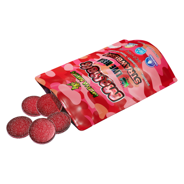 Strawberry Live Resin Gummies - Image 2