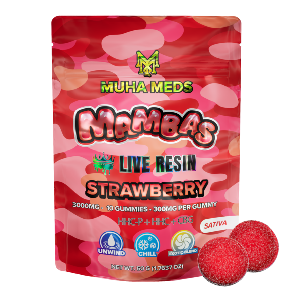 Strawberry Live Resin Gummies