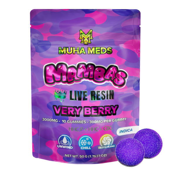 Very Berry Live Resin Gummies