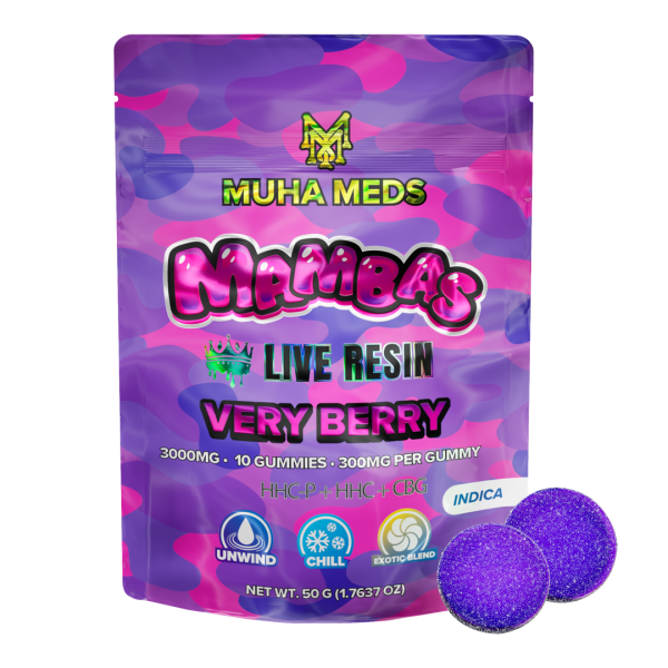 Very Berry Live Resin Gummies