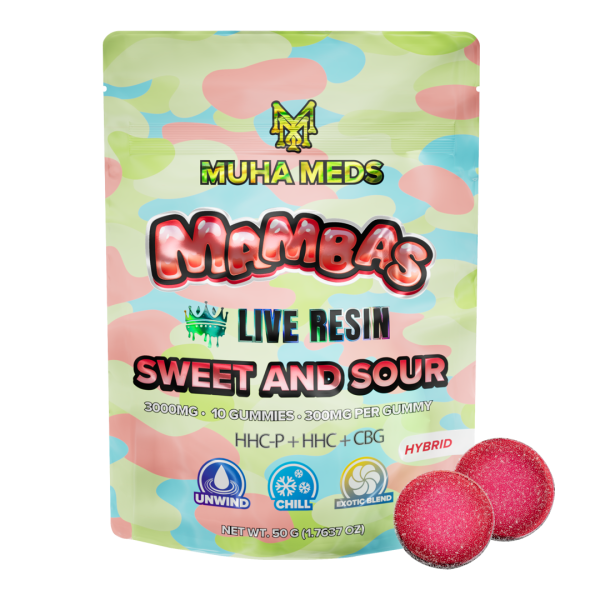 Sweet and Sour Live Resin Gummies