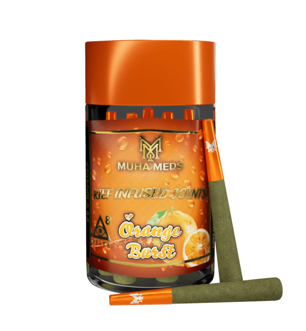 Orange Burst Delta 8 Pre-Rolls