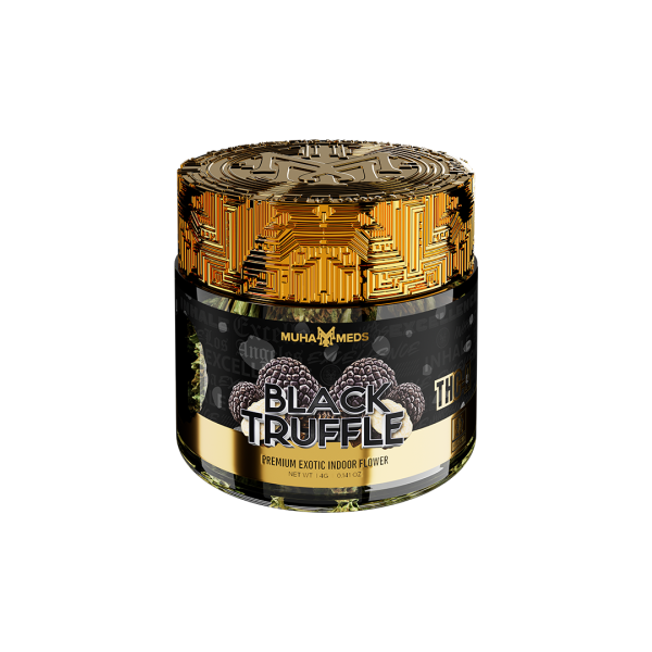 Black Truffle THC-A 4 Gram Flower Jar